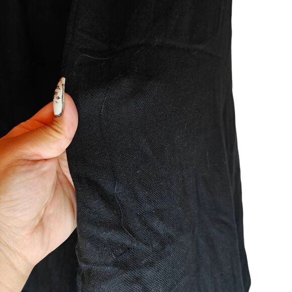 Black Long Scarf Wrap - Picture 5 of 5